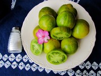 Green Zebra tomatoes