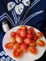 Thai Pink tomatoes