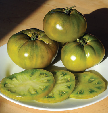 Cherokee Green tomatoes